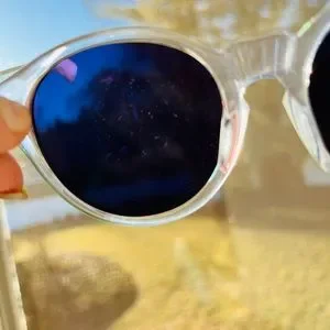 AQS | Accessories | Aqs Clear Frames Green Mirrored  display picture 1